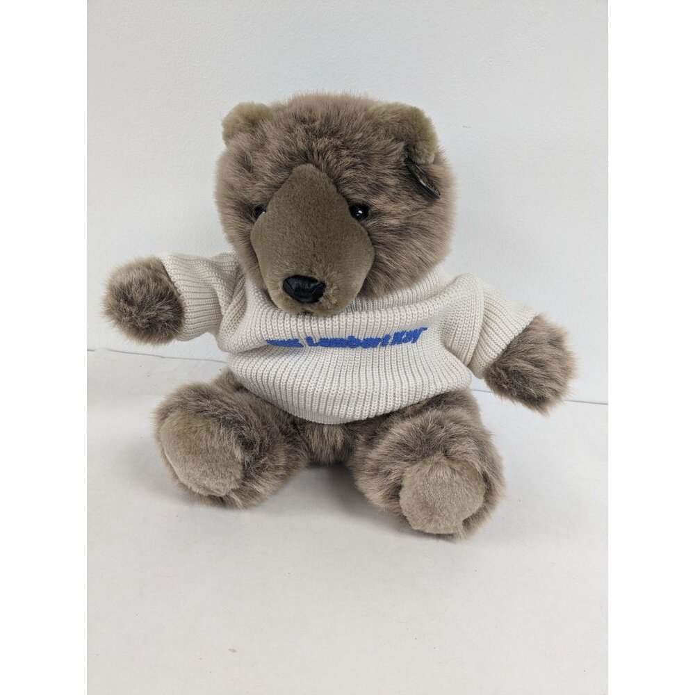 Vintage Lambert Kay Bear 24 K Polar Puff Dark Brown 1994 Stuffed Animal 13"